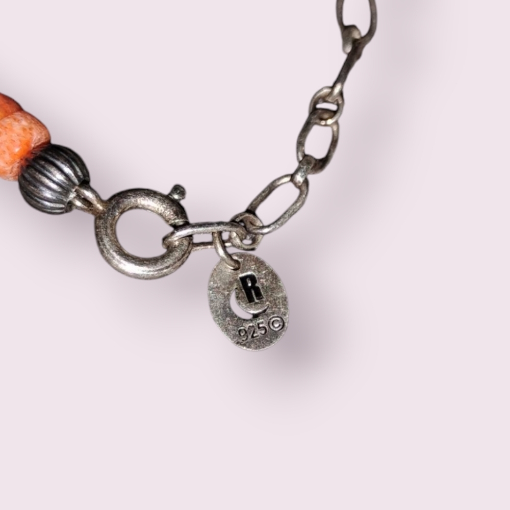 (NWOT) Carolyn Pollack® RELIOS® 925 Sterling Gemstone Animal Fetish Necklace - Picture 5 of 5